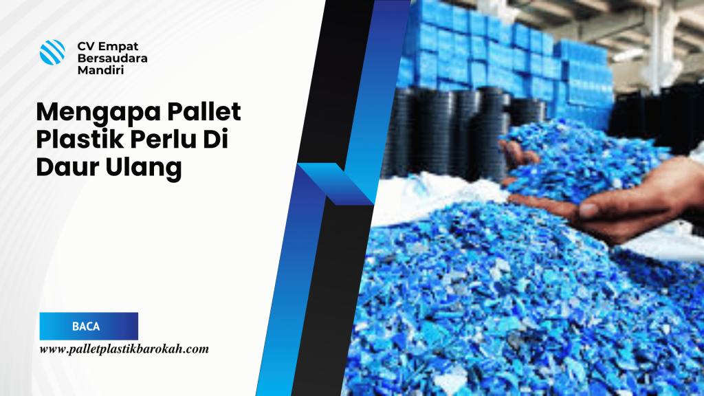 Mengapa Pallet Plastik Perlu Di Daur Ulang