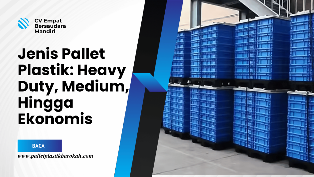 Jenis Pallet Plastik_ Heavy Duty, Medium, Hingga Ekonomis